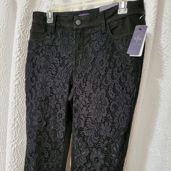 🍃⚘️Nydj Lacey Signature Black Jeans - Picture 14 of 14